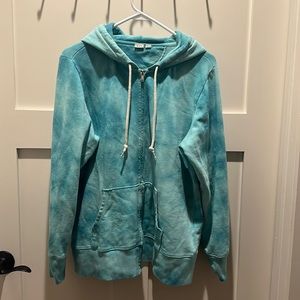 Cotton tie-dyed matching set